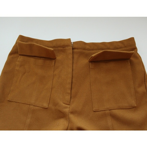 Mustard high waisted shorts - Picture 3 of 4